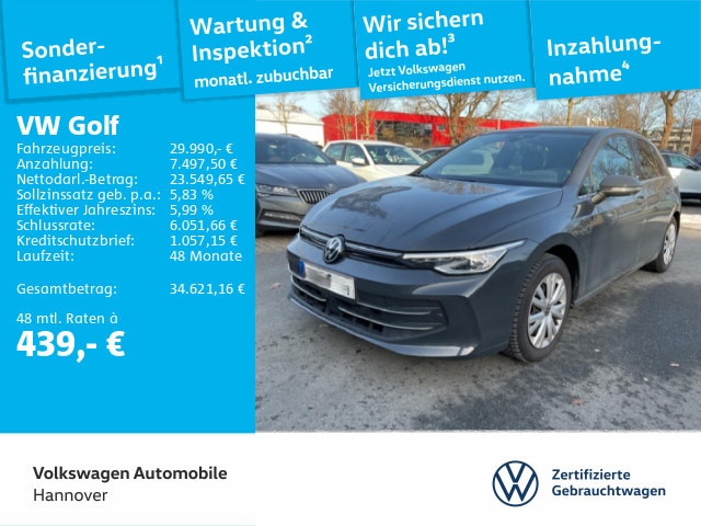 Volkswagen Golf 1.5 TSI Golf VIII