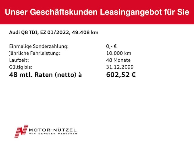 Audi Q8 50 TDI Quattro