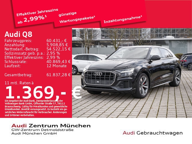 Audi Q8 55 TFSI Hybride Quattro