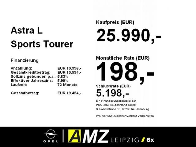 Opel Astra GS-Line Grand Sport Sports Tourer