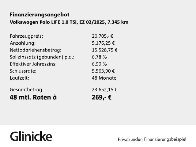 Volkswagen Polo 1.0 TSI Life