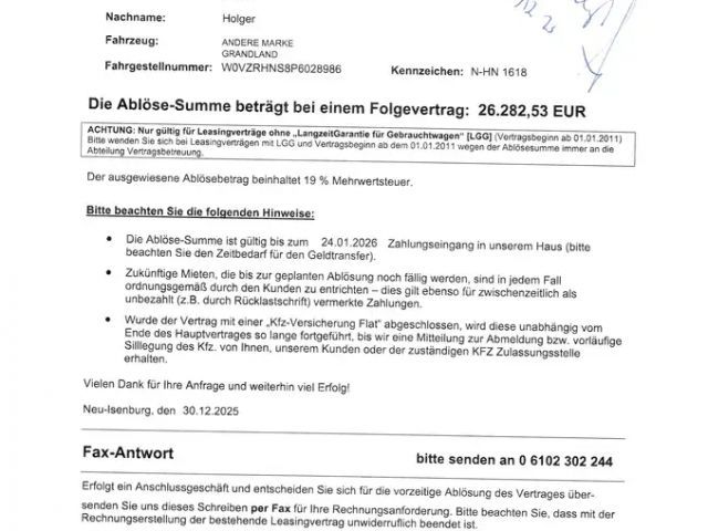 Opel Grandland X 1.2 Turbo Elegance Turbo