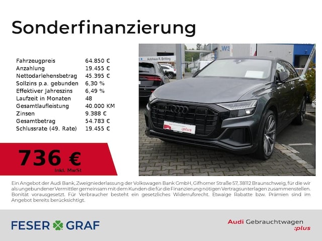 Audi Q8 50 TDI Quattro Sportback