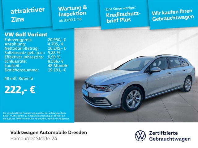 Volkswagen Golf 1.0 TSI Golf VIII Life Variant