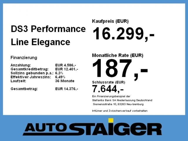 DS DS 3 Mobiles Performance Line