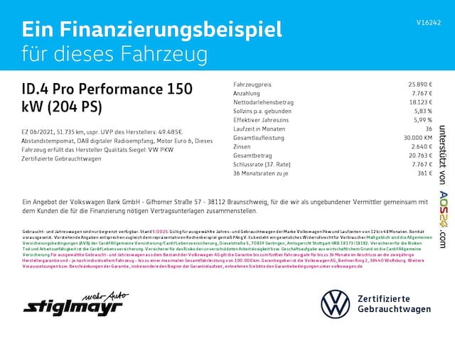 Volkswagen ID.4 Performance Pro