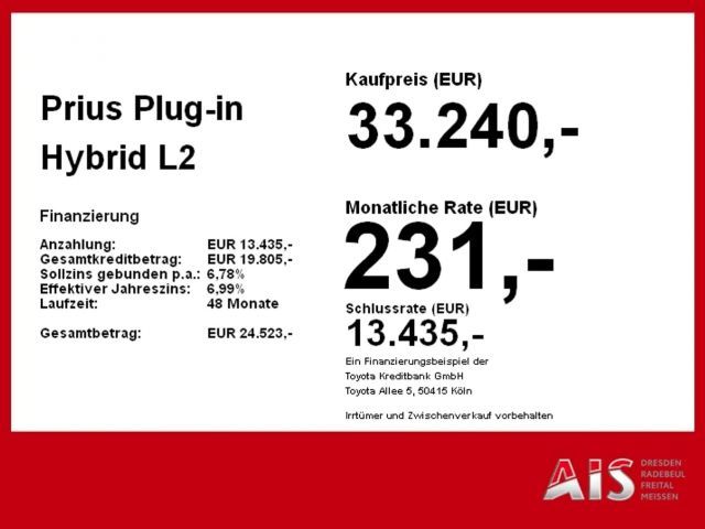 Toyota Prius Hybride Plug-in