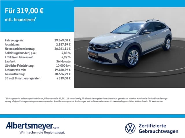 Volkswagen Taigo 1.0 TSI DSG