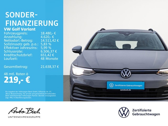 Volkswagen Golf 1.0 TSI Life Variant