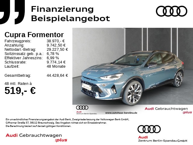 Cupra Formentor DSG VZ e-Hybrid