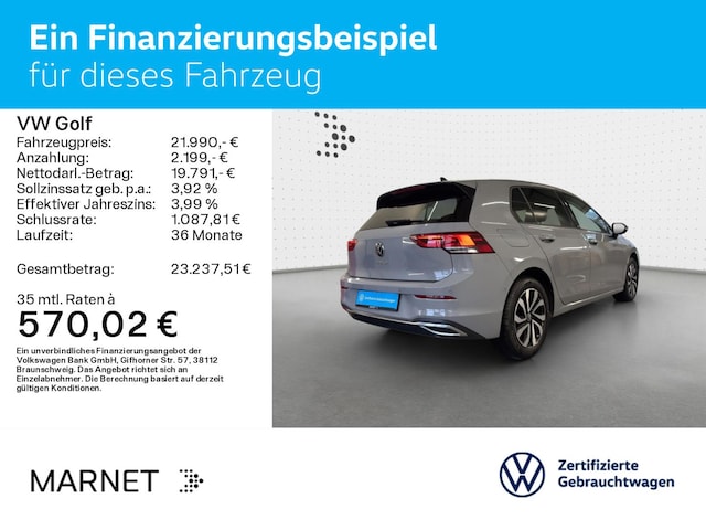 Volkswagen Golf 1.5 TSI Golf VIII IQ.Drive