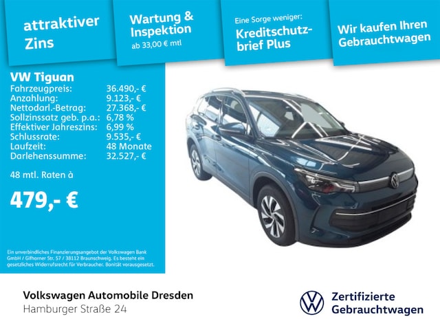 Volkswagen Tiguan 1.5 eTSI DSG Life
