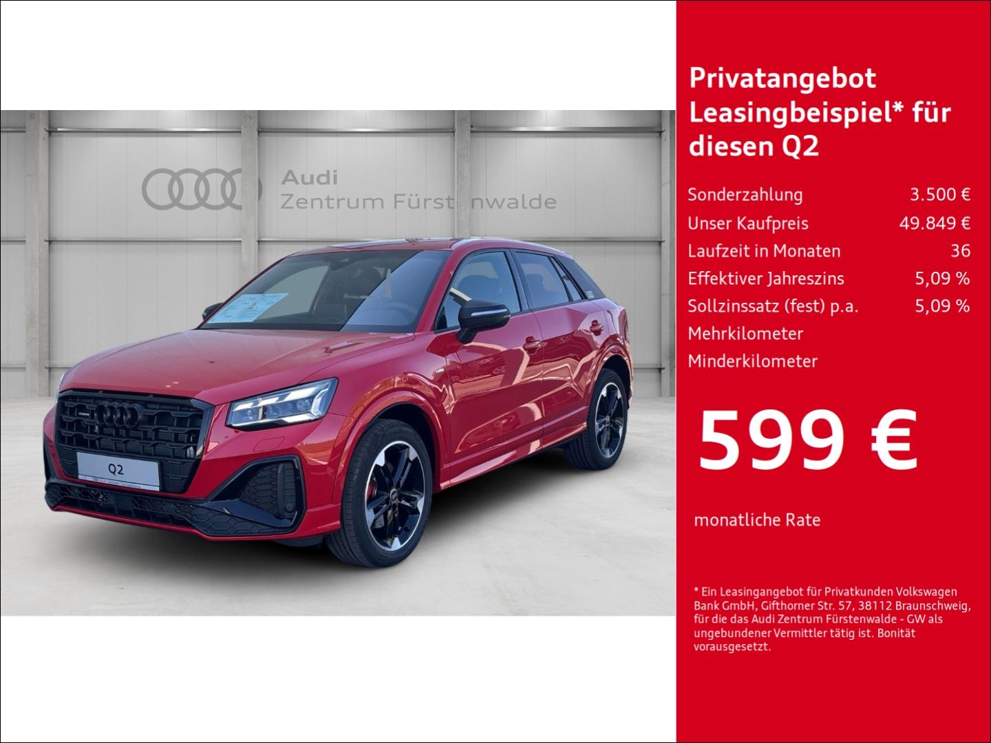 Audi Q2 40 TFSI Quattro S-Line