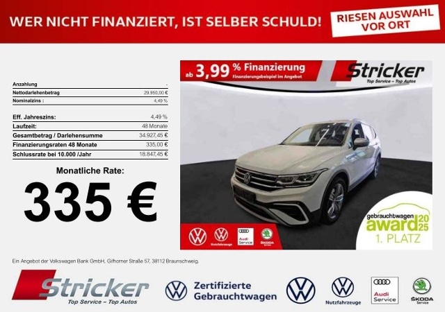 Volkswagen Tiguan 2.0 TSI Allspace DSG