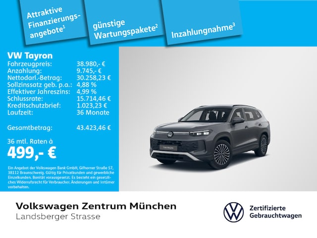 Volkswagen Tayron 1.5 eTSI DSG IQ.Drive Life
