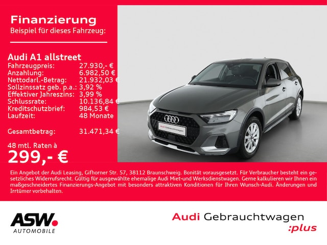 Audi A1 30 TFSI Allstreet S-Tronic