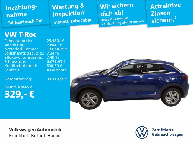 Volkswagen T-Roc 1.0 TSI R-Line