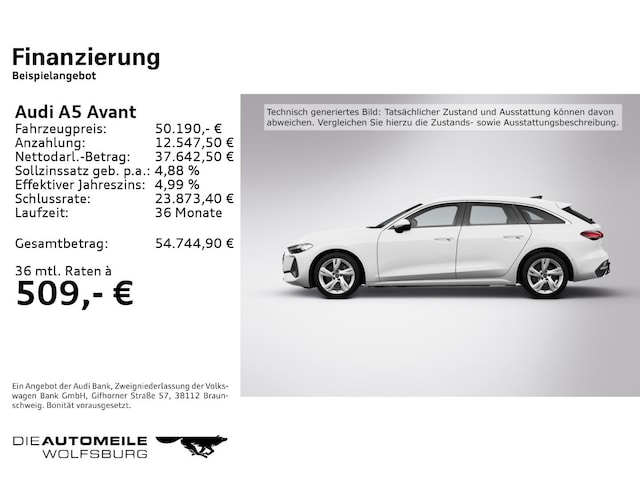 Audi A5 Avant Quattro S-Tronic