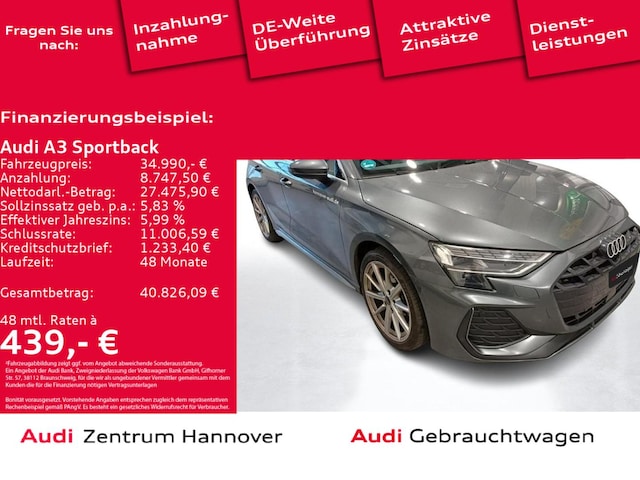 Audi A3 35 TFSI S-Line S-Tronic Sportback