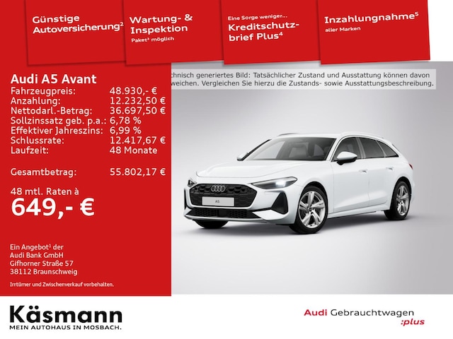Audi A5 Avant S-Tronic
