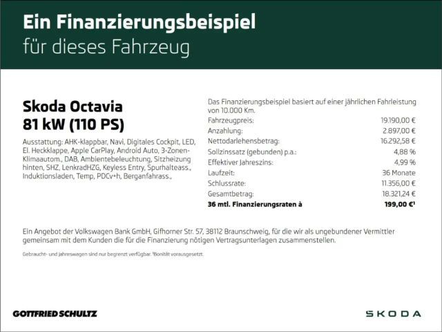 Skoda Octavia 1.0 TSI Combi Tour