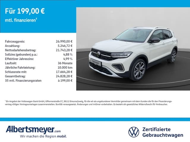 Volkswagen T-Cross 1.0 TSI