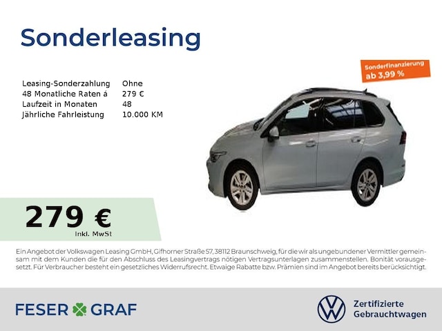 Volkswagen Golf 1.5 TSI Life Variant