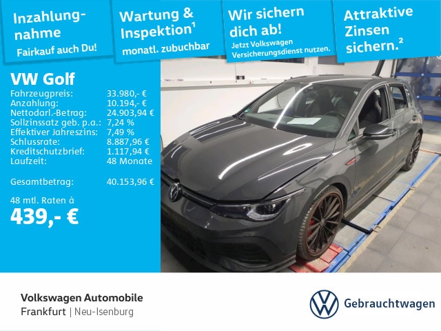 Volkswagen Golf 2.0 TSI DSG GTI Golf VIII Plus