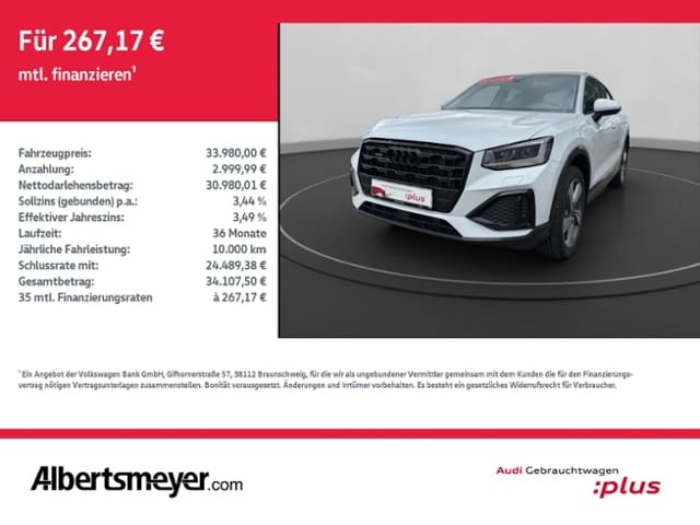 Audi Q2 40 TFSI Quattro S-Tronic