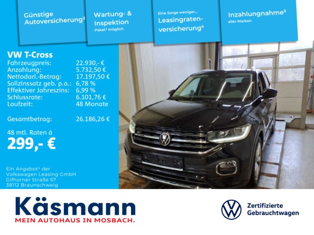 Volkswagen T-Cross 1.0 TSI DSG R-Line Style