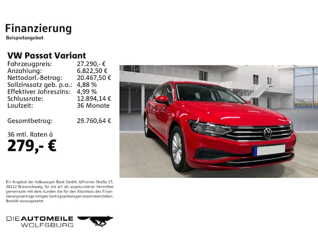 Volkswagen Passat 2.0 TDI Business DSG Variant