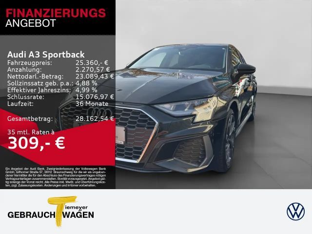 Audi A3 40 TFSI Hybride S-Line Sedan