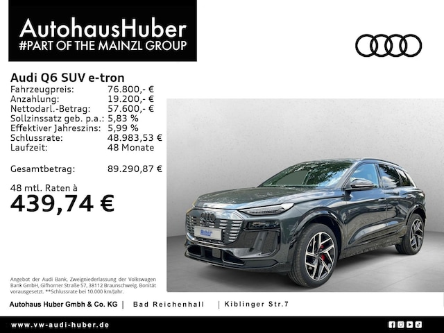 Audi Q6 e-tron Quattro