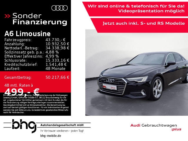 Audi A6 45 TFSI S-Tronic Sedan Sport
