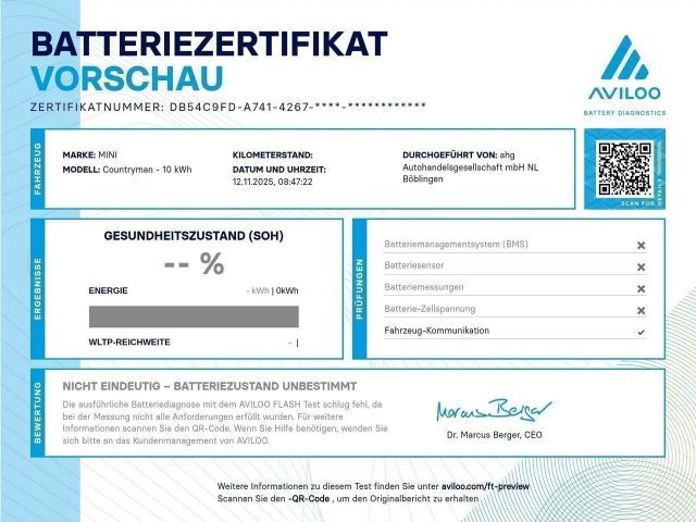 MINI Cooper SE Countryman All4 SE