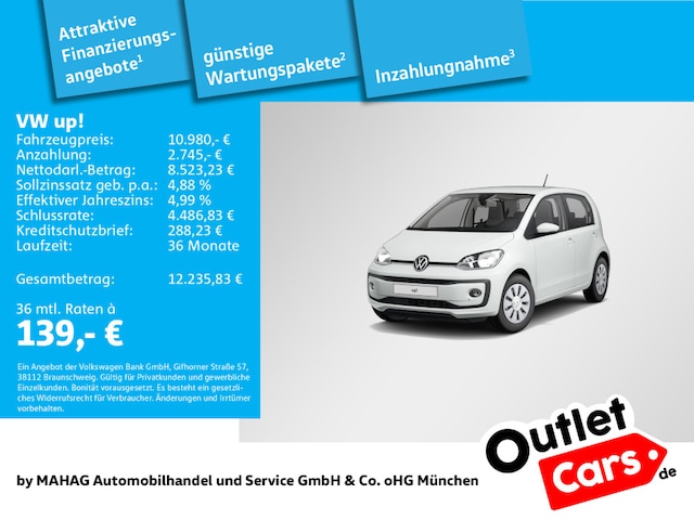 Volkswagen up! Move Move up!