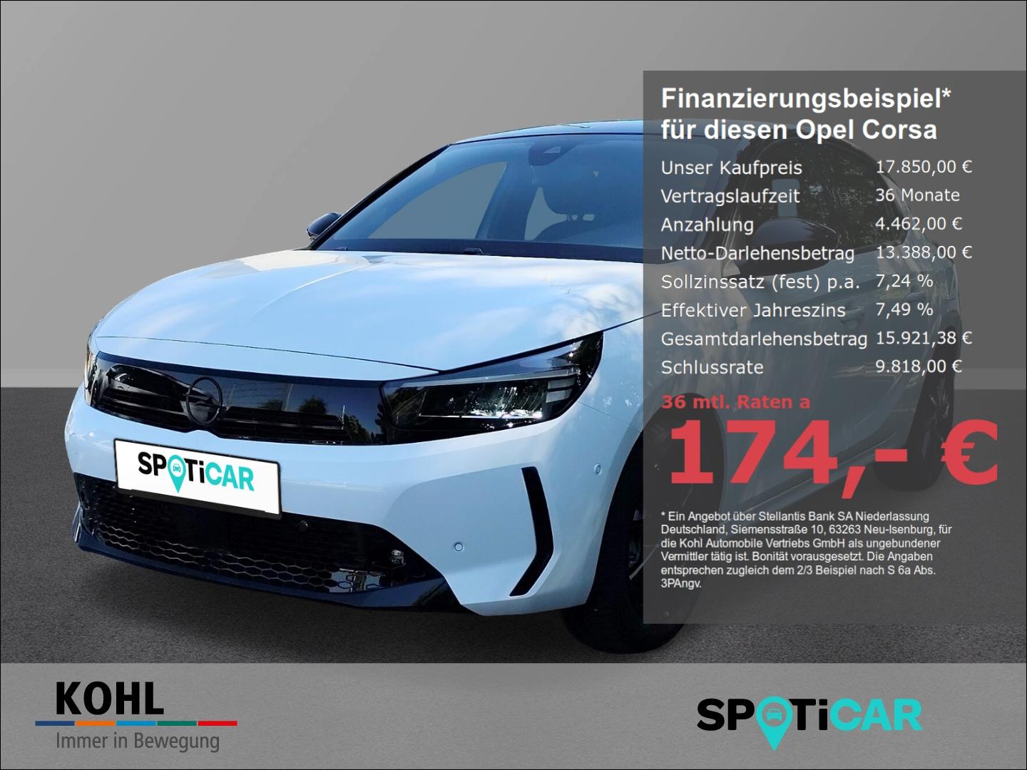 Opel Corsa 1.2 Turbo GS-Line Grand Sport Turbo