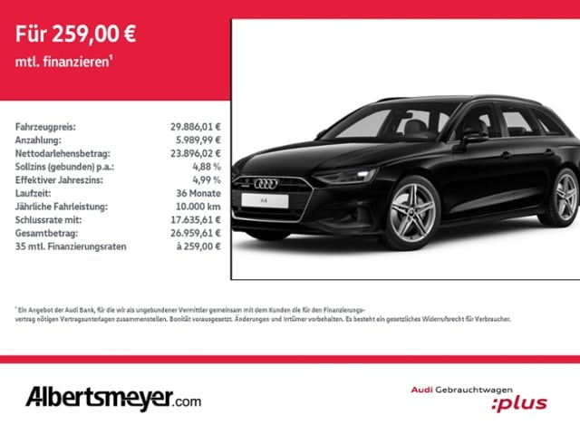 Audi A4 40 TFSI Avant Quattro S-Tronic