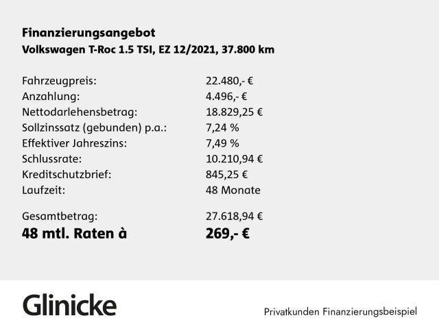 Volkswagen T-Roc 1.5 TSI