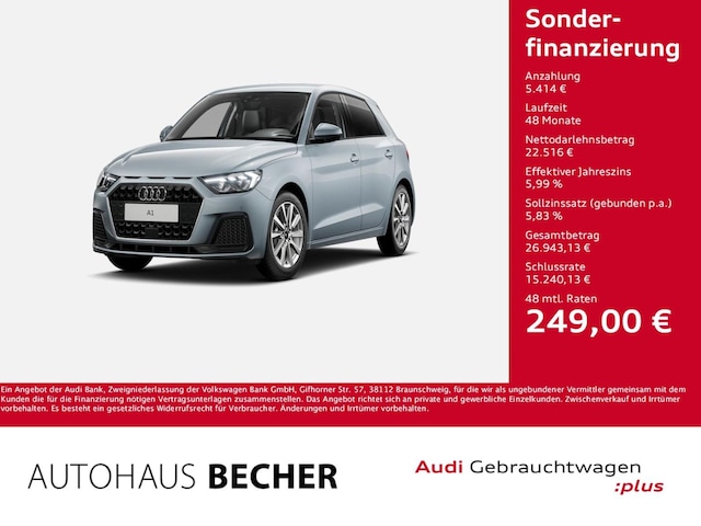 Audi A1 30 TFSI S-Tronic Sportback