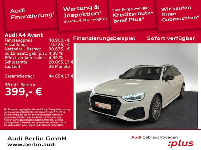 Audi A4 45 TFSI Avant Quattro S-Line S-Tronic