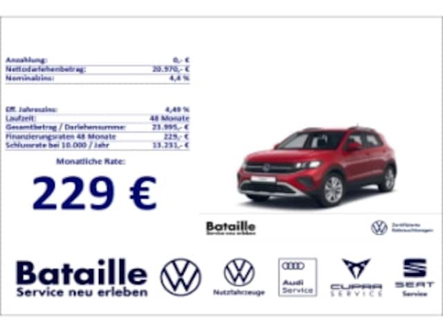 Volkswagen T-Cross 1.0 TSI Life