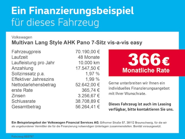 Volkswagen Multivan Lang Style