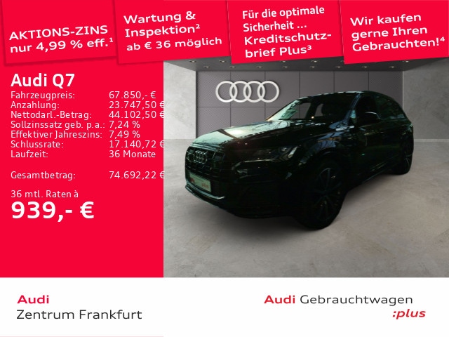 Audi Q7 50 TDI Quattro S-Line
