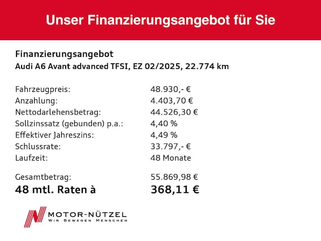 Audi A6 45 TFSI Avant S-Tronic
