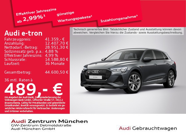 Audi e-tron 50 Quattro S-Line