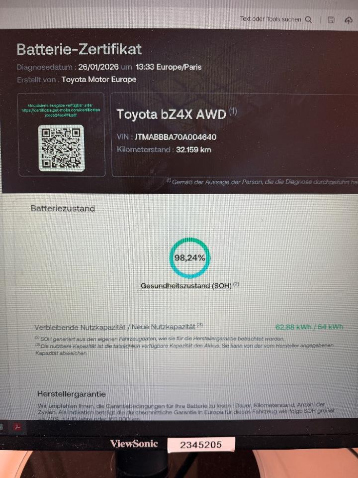 Toyota bZ4X Lounge Vierwielaandrijving