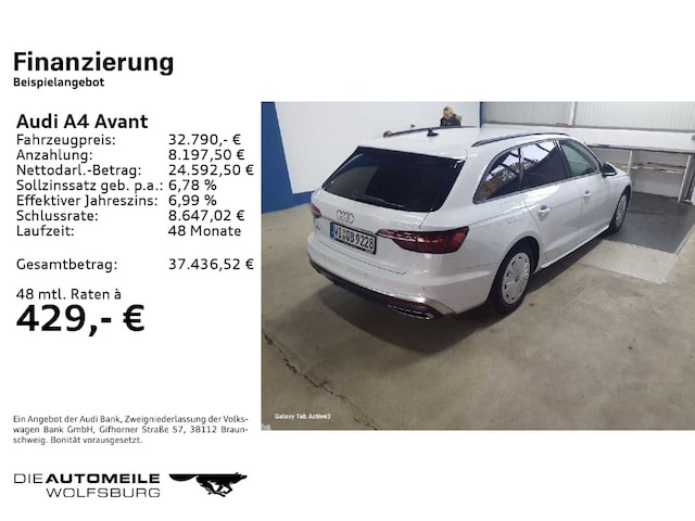 Audi A4 35 TFSI Avant S-Line S-Tronic