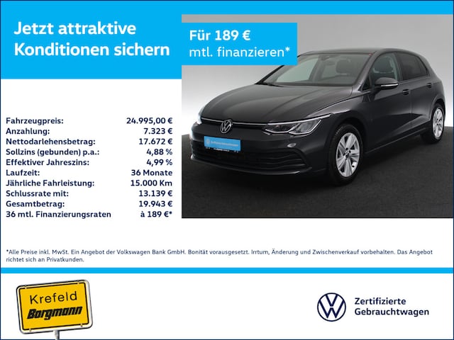 Volkswagen Golf 1.0 TSI Golf VIII Life