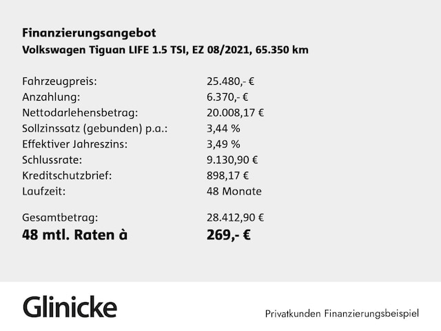 Volkswagen Tiguan 1.5 TSI Life